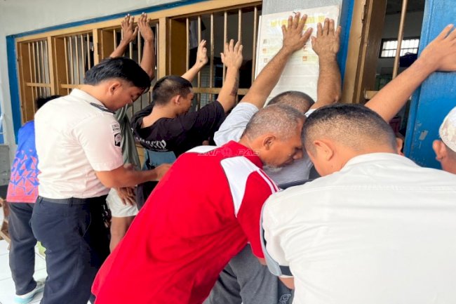 Razia Blok Hunian, Lapas Tolitoli Perketat Keamanan Jelang Ramadan 1447 H