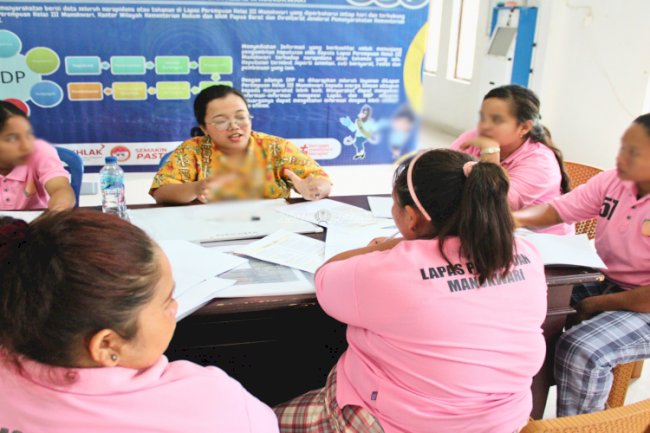 Pembelajaran Paket B dan C Berlanjut, Lapas Perempuan Manokwari Penuhi Hak Pendidikan Warga Binaan