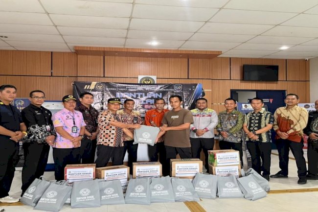 Dukung Program Aksi Kemenimipas, LPKA Martapura Salurkan 20 Paket Bansos untuk Warga Sekitar
