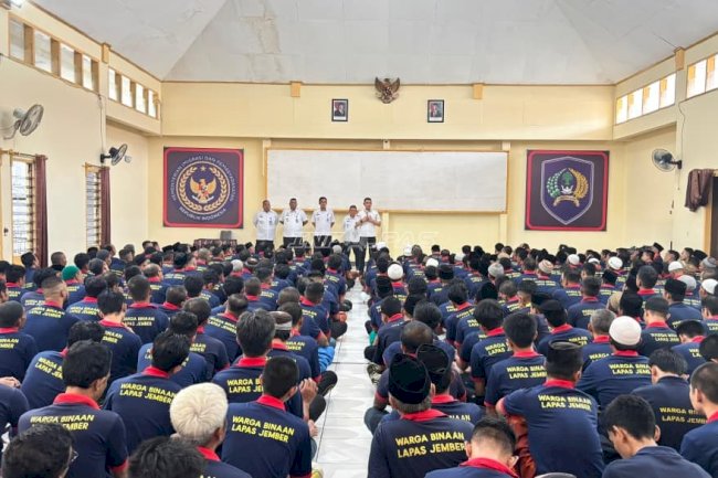 Jelang Ramadan, Kalapas Jember Ajak Warga Binaan Tingkatkan Ibadah dan Disiplin