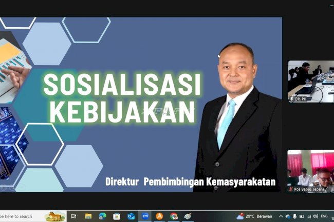 Perkuat Layanan Pembimbingan, Pos Bapas Jepara Dukung Implementasi Standar Registrasi Nasional