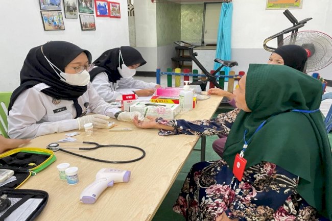 Rutan Barabai Gelar Pemeriksaan Kesehatan Gratis bagi Keluarga Warga Binaan