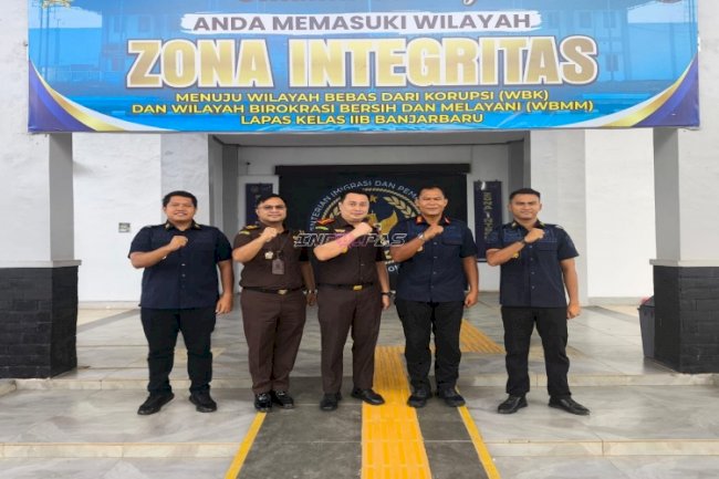 Lapas Banjarbaru dan Kejari Kabupaten Banjar Perkuat Sinergi Penegakan Hukum