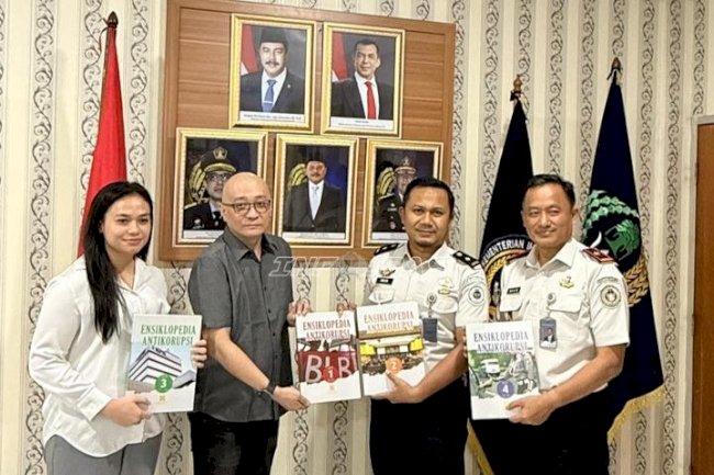 Kolaborasi untuk SDM Unggul, Lapas Cipinang Tambah Koleksi Buku Pembinaan