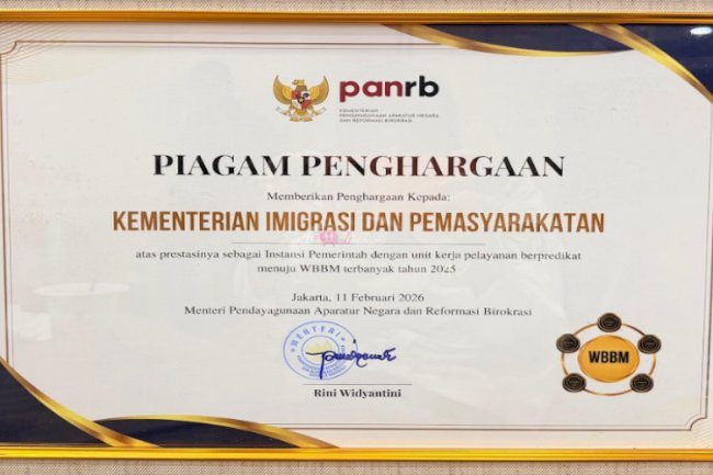 Kemenimipas Raih Penghargaan SAKIP dan Zona Integritas Award Tahun 2025