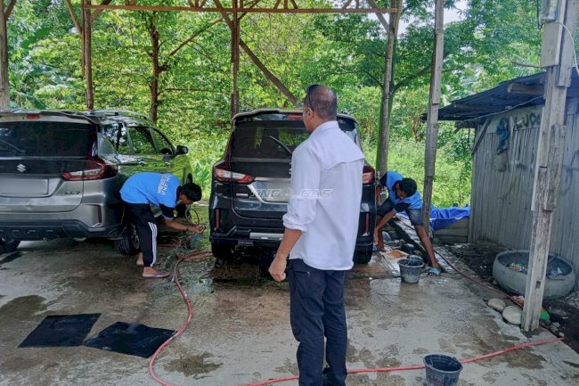 Bekali Keterampilan Wirausaha, Lapas Atambua Latih Warga Binaan Jasa Cuci Kendaraan