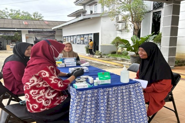 Rutan Rantau Gelar Pelayanan Kesehatan Gratis untuk Keluarga Warga Binaan dan Masyarakat Sekitar