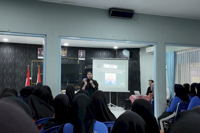 Warga Binaan Lapas Perempuan Martapura Terima Sosialisasi Kesehatan Mental dari FKIP UNISKA