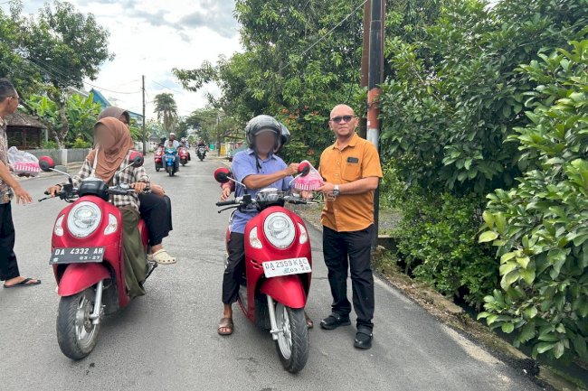 Jumat Berkah Ramadan, Rutan Rantau Bagikan Takjil untuk Masyarakat