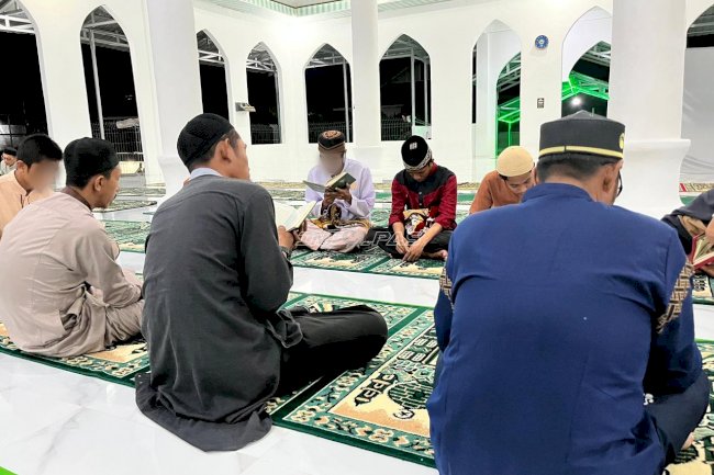 Ramadan Jadi Momentum Penguatan Iman, Warga Binaan Lapas Luwuk Antusias Ikuti Pembinaan