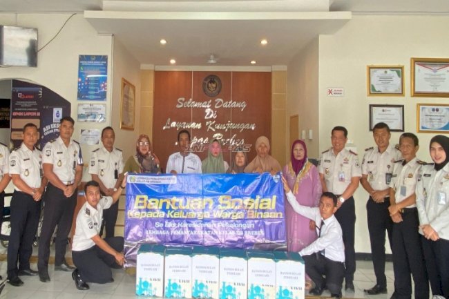 Maknai Ramadan 1447 H, Lapas Brebes Salurkan Bansos untuk Keluarga Warga Binaan