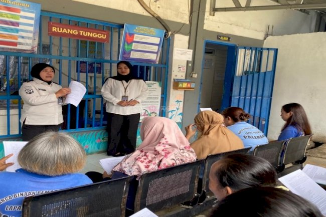 Pastikan Stabilitas Mental Warga Binaan, Lapas Perempuan Palembang Gelar Skrining Kesehatan Jiwa Lanjutan