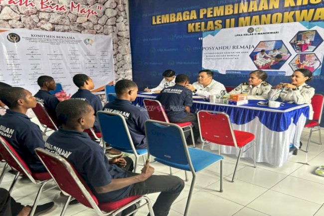 Pemasyarakatan Papua Barat Hadirkan Posyandu Remaja di LPKA Manokwari