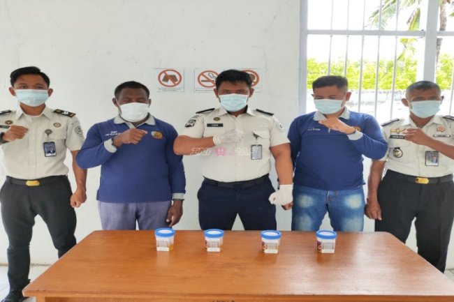 Pencegahan Narkoba Diperketat, Warga Binaan dan Petugas Lapas Geser Jalani Tes Urine
