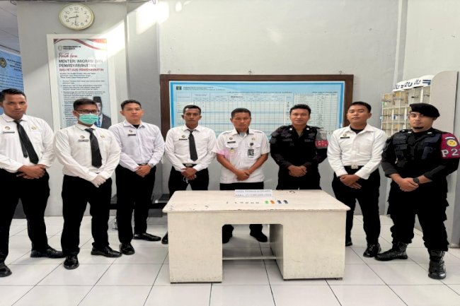 Ramadan Tetap Waspada, Lapas Namlea Geledah Blok Hunian Warga Binaan