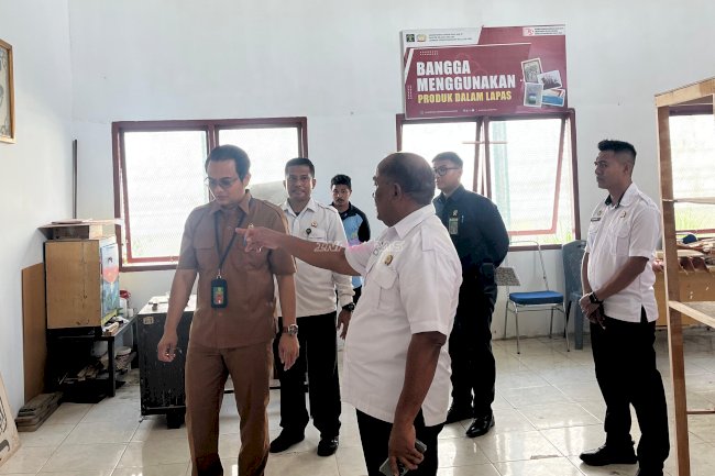 Lapas Piru Terima Kunjungan Wakil Ketua PN Dataran Hunipopu, Perkuat Sinergi dan Dukung UMKM Warga Binaan