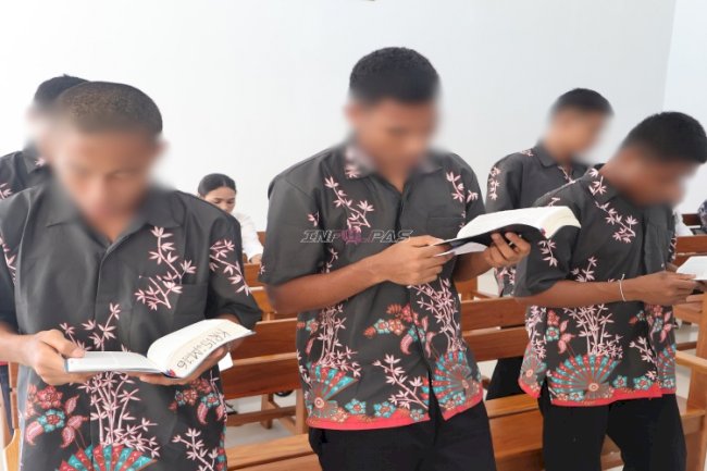 LPKA Ambon Perkuat Iman Anak Binaan lewat Perenungan Firman Tuhan