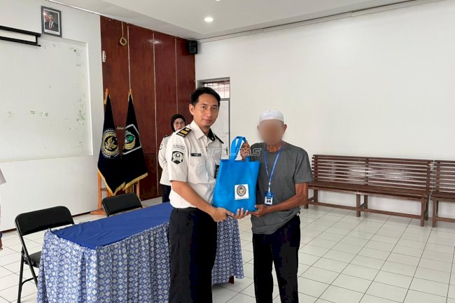Rutan Rantau Salurkan Bantuan Sosial bagi Keluarga Warga Binaan