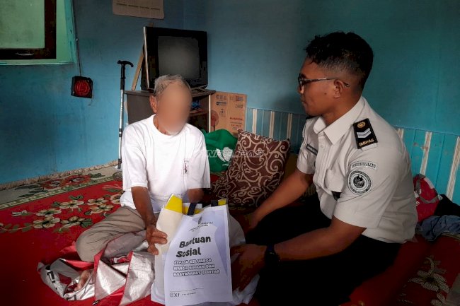 Berbagi Berkah Ramadan, Lapas Kotabaru Salurkan Bantuan bagi Keluarga Warga Binaan dan Masyarakat