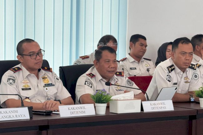 Kakanwil Ditjenpas Kalteng Paparkan Tantangan Pemasyarakatan Saat Kunker Komisi XIII DPR RI