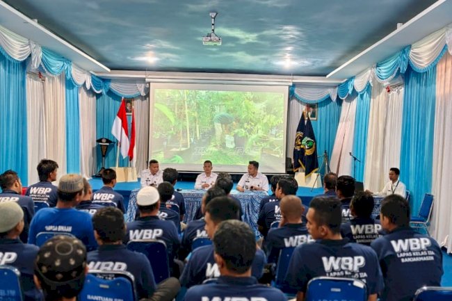 Lapas Banjarmasin Bentuk Kader Pangan, Dorong Kemandirian dari Blok Hunian