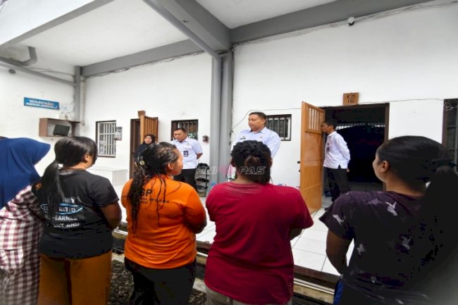 Rutan Kebumen Sosialiasikan Penegakan Aturan dan Kedisiplinan di Blok Perempuan 