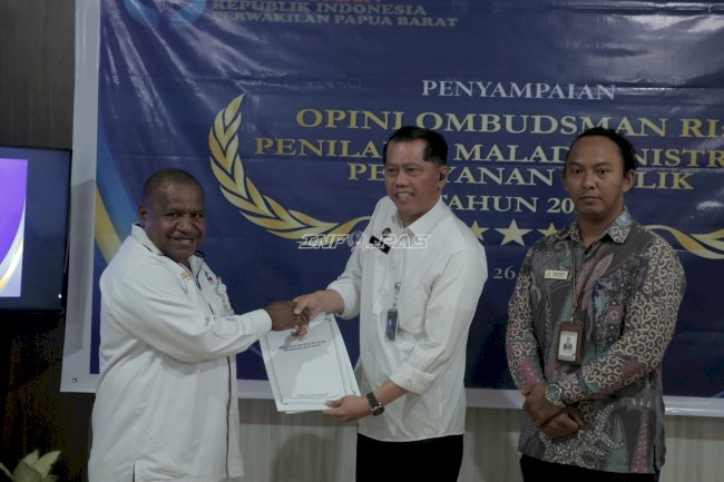 Kanwil Ditjenpas Papua Barat Dorong Perbaikan Layanan Publik Berbasis Evaluasi Ombudsman RI