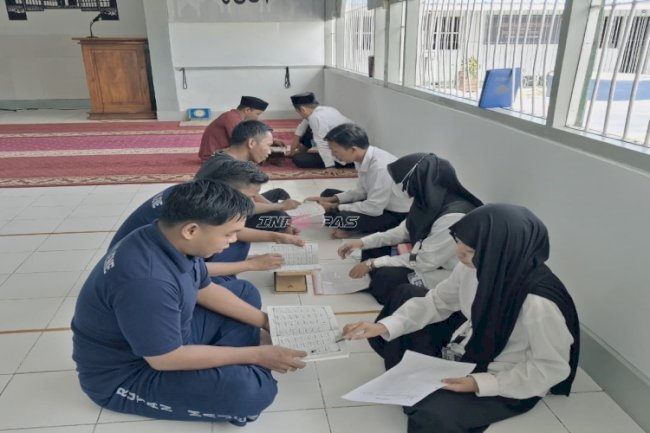 Latih Pelafalan Huruf Hijaiyah, Rutan Majene Intensifkan Kelas Iqra Selama Ramadan