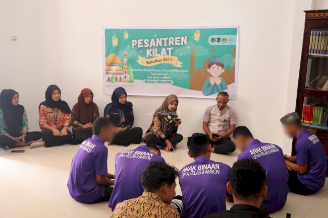 Pesantren Kilat LPKA Ambon Tingkatkan Kemampuan Baca Al-Qur’an Anak Binaan