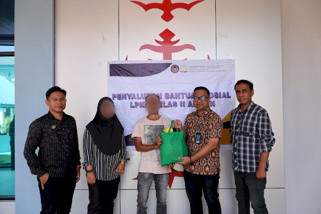 Ramadan, LPKA Ambon Perkuat Kepedulian Sosial lewat Aksi Berbagi