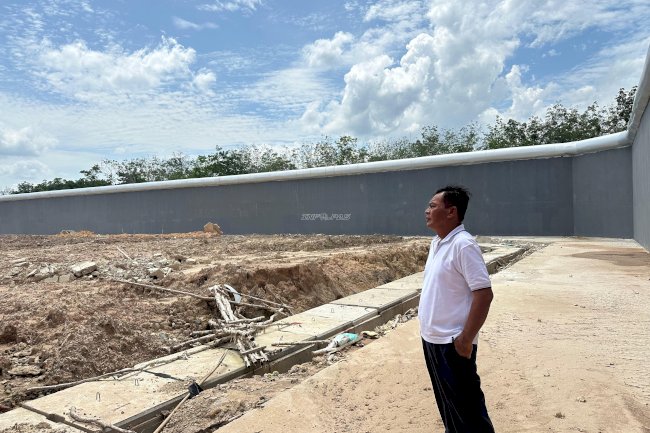 Kanwil Ditjenpas Kalsel Tinjau Pembangunan Lapas Balangan dan Bintorwasdal Lapas Amuntai