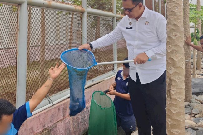 Panen 40 Kg Lele, Rutan Donggala Optimalkan Lahan Kosong untuk Pembinaan