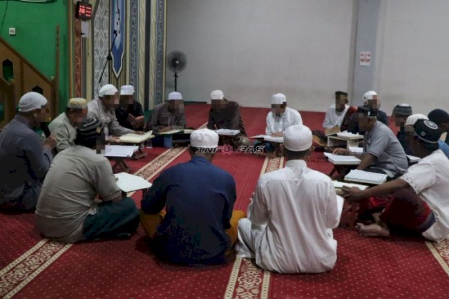 Raih Keberkahan Ramadan, Lapas Batulicin Gelar Tadarus Al-Qur'an