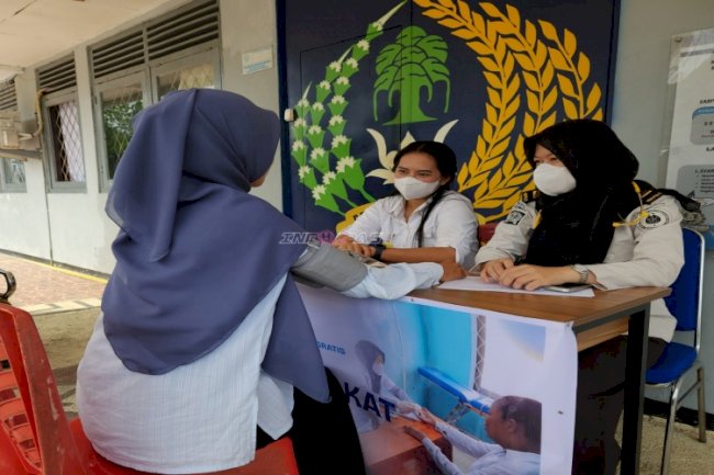 Lapas Tual Fasilitasi Cek Kesehatan Gratis bagi Pengunjung