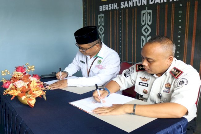 Lapas Saumlaki dan Kemenag KKT Sepakati PKS Pembinaan Kerohanian Warga Binaan 