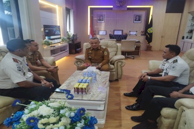 Kalapas Namlea Audiensi dengan Bupati Buru, Koordinasikan Pembangunan Bapas di Namlea