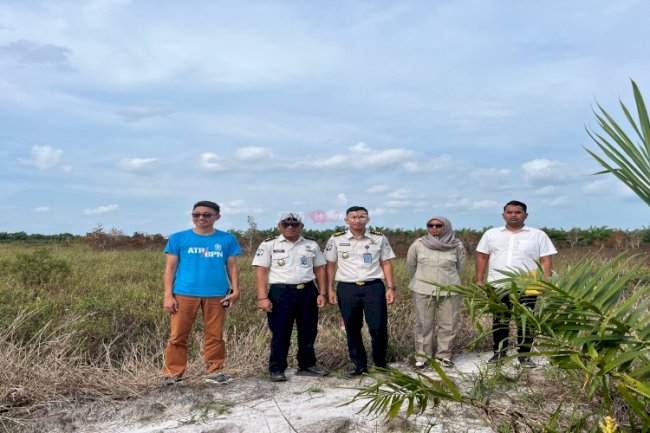 Lapas Tanjungpandan dan Kantor Pertanahan Beltim Lakukan Pengukuran Lahan Hibah 65.000 m²