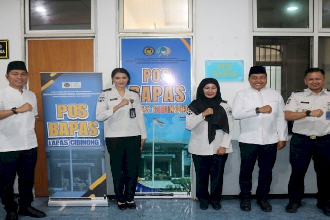 Perkuat Pembimbingan Kemasyarakatan, Lapas Cibinong Terima Kunjungan Monitoring Kanwil Ditjenpas Jabar