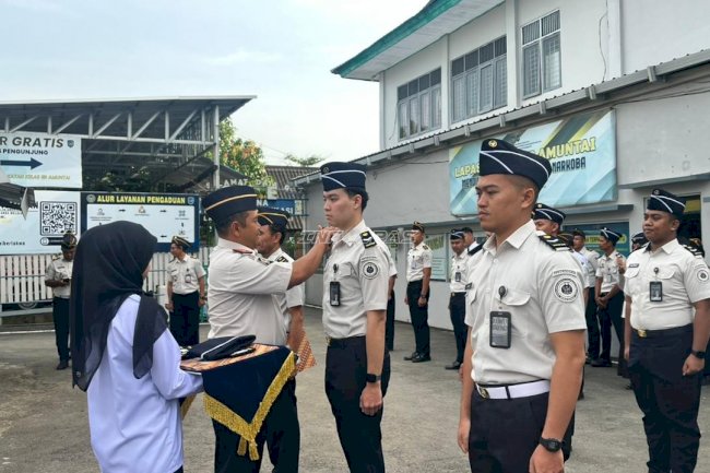 Delapan Pegawai Naik Pangkat, Kalapas Amuntai Tekankan Tanggung Jawab