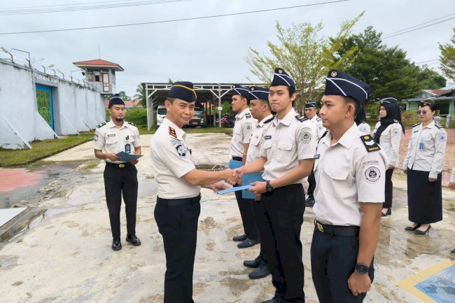 Kenaikan Pangkat Jadi Momentum Penguatan Profesionalisme di Rutan Marabahan