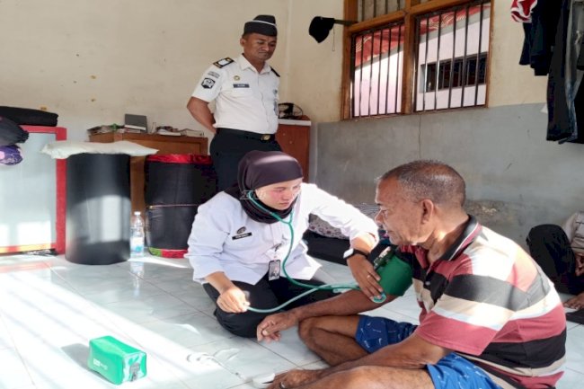 Perling Hadir di Blok Hunian Lapas Wahai, Pastikan Warga Binaan Sehat Berpuasa