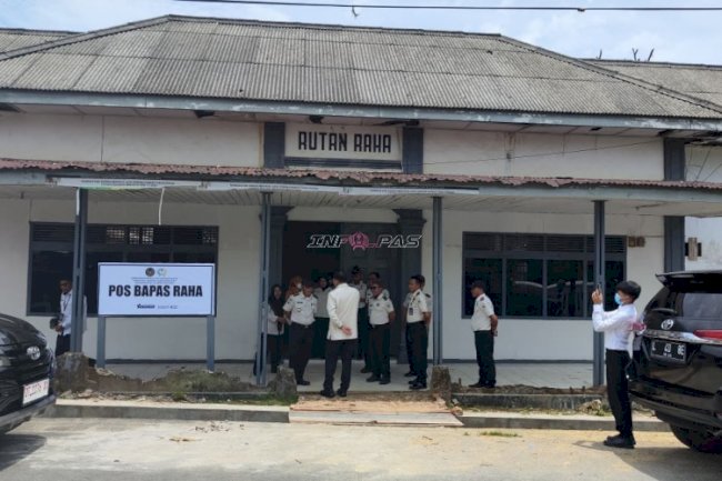 Eks Rutan Raha Jadi Pos Bapas, Kakanwil Ditjenpas Sultra Lakukan Peninjauan Langsung