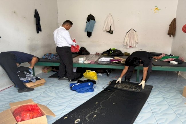 Pastikan Situasi Aman, Lapas Namlea Kembali Razia Warga Binaan