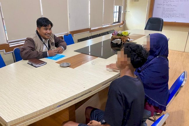 Kawal Hak Anak, PK Bapas Banjarmasin Dampingi BAP ABH di Ditpolairud Polda Kalsel