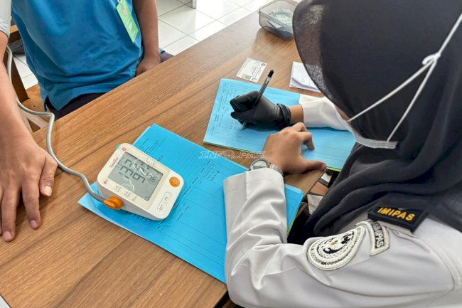 Rutan Rantau Konsisten Berikan Layanan Kesehatan Rutin bagi Warga Binaan