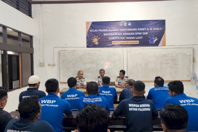 Rutan Pelaihari Pertegas Ketertiban Blok dan Sosialisasikan Jadwal Kunjungan