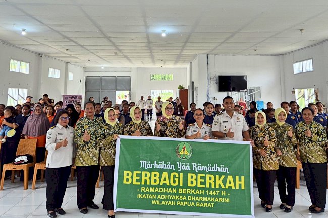 Lapas Perempuan Manokwari Sambut Kunjungan Ikatan Adhyaksa Dharmakarini Wilayah Papua Barat 