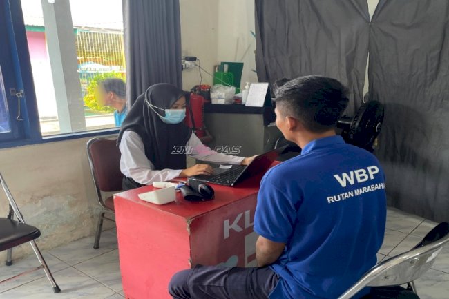 Jaga Kesehatan Warga Binaan, Rutan Marabahan Optimalkan Layanan Klinik Pratama 