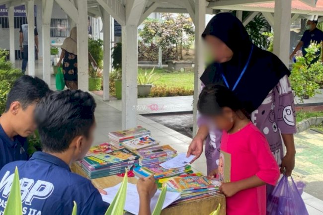 Lapas Banjarmasin Ramah Anak, Arcarana Buat Kunjungan Jadi Momen Bermakna