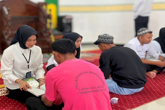 Pendampingan Baca Al-Qur’an, Lapas Bandanaira Perkuat Pembinaan Kepribadian Warga Binaan